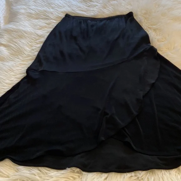 CHICO Maxi Skirt size 2 brand new with tag color black length 35” waist 30” - Picture 5 of 12